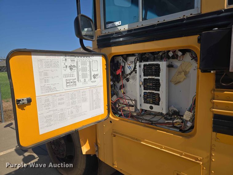 image for item EW8530 2012 Blue Bird Bb Conventional school bus