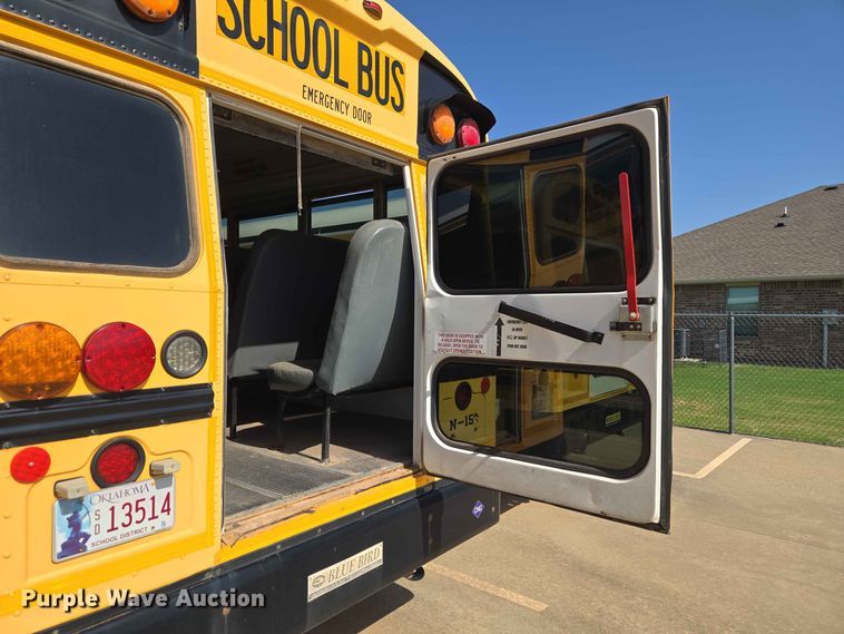 image for item EW8530 2012 Blue Bird Bb Conventional school bus