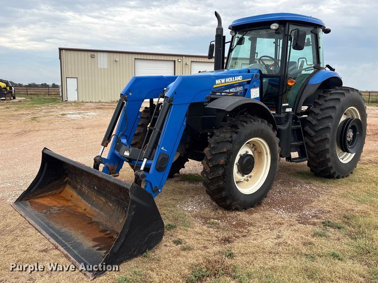 New Holland TS6.140 MFWD tractor