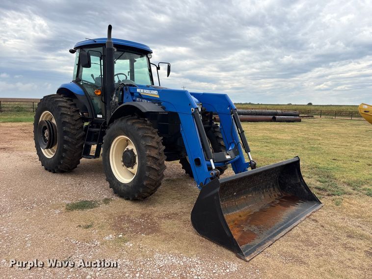 image for item EX0040 New Holland TS6.140 MFWD tractor