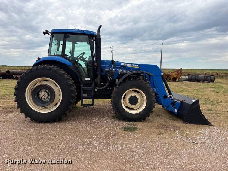 image for item EX0040 New Holland TS6.140 MFWD tractor