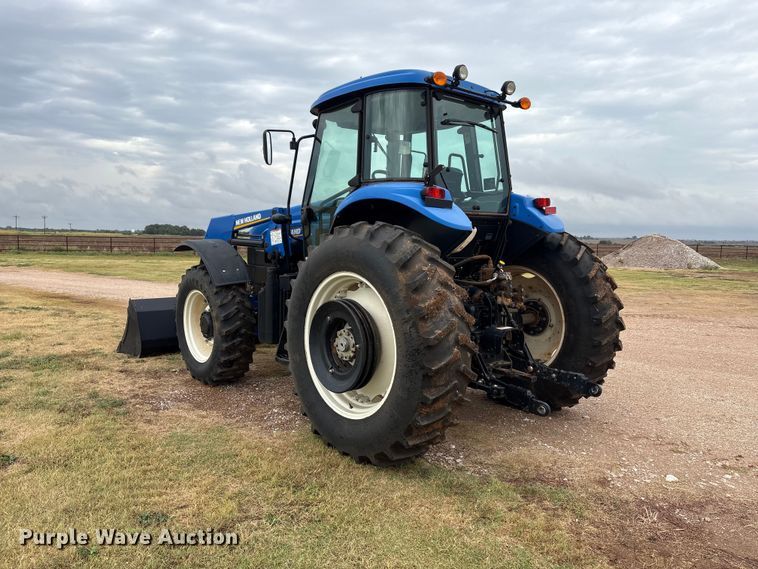 image for item EX0040 New Holland TS6.140 MFWD tractor