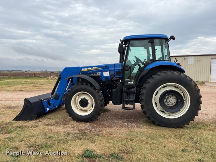 image for item EX0040 New Holland TS6.140 MFWD tractor