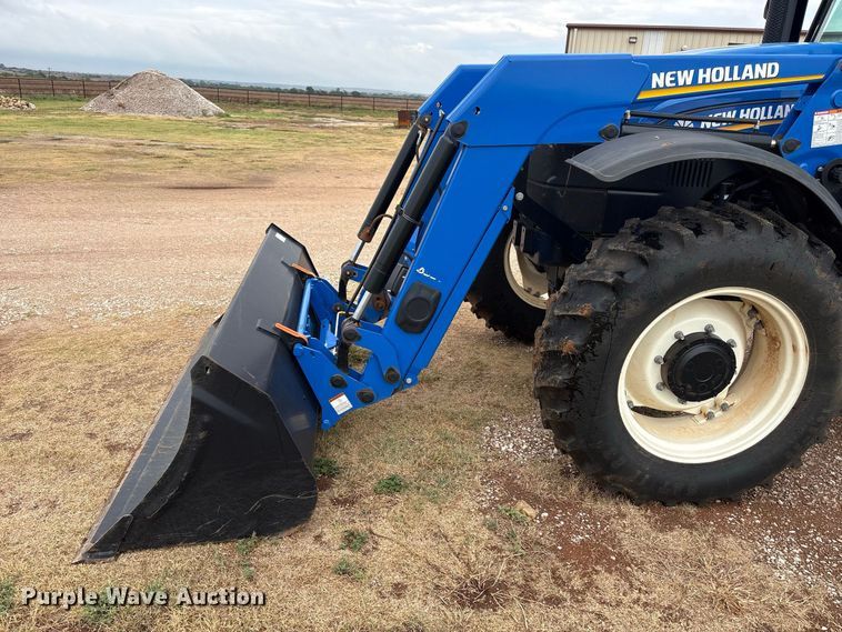 image for item EX0040 New Holland TS6.140 MFWD tractor