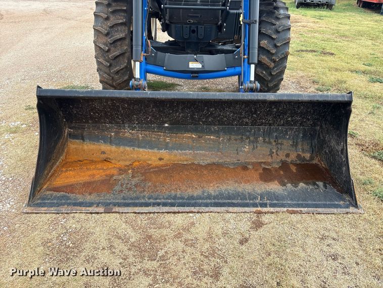 image for item EX0040 New Holland TS6.140 MFWD tractor