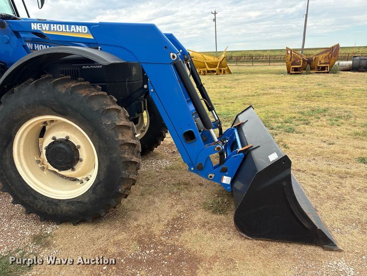 image for item EX0040 New Holland TS6.140 MFWD tractor