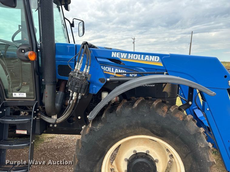 image for item EX0040 New Holland TS6.140 MFWD tractor