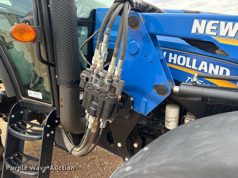 image for item EX0040 New Holland TS6.140 MFWD tractor
