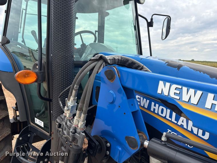 image for item EX0040 New Holland TS6.140 MFWD tractor