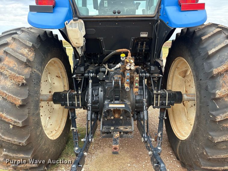 image for item EX0040 New Holland TS6.140 MFWD tractor