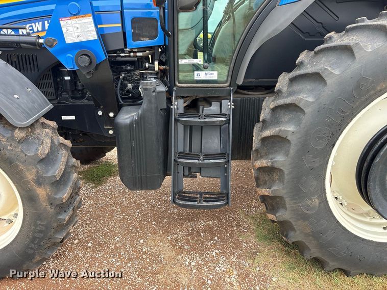 image for item EX0040 New Holland TS6.140 MFWD tractor