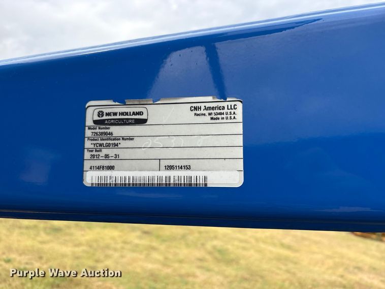 image for item EX0040 New Holland TS6.140 MFWD tractor
