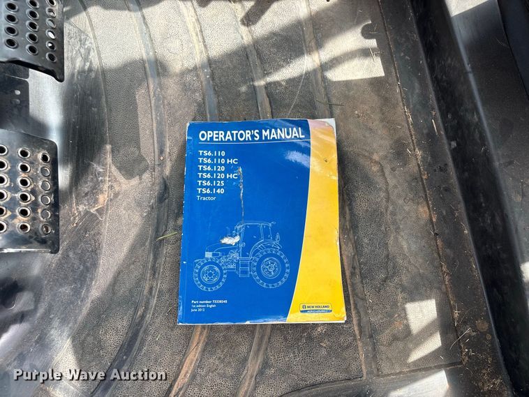 image for item EX0040 New Holland TS6.140 MFWD tractor