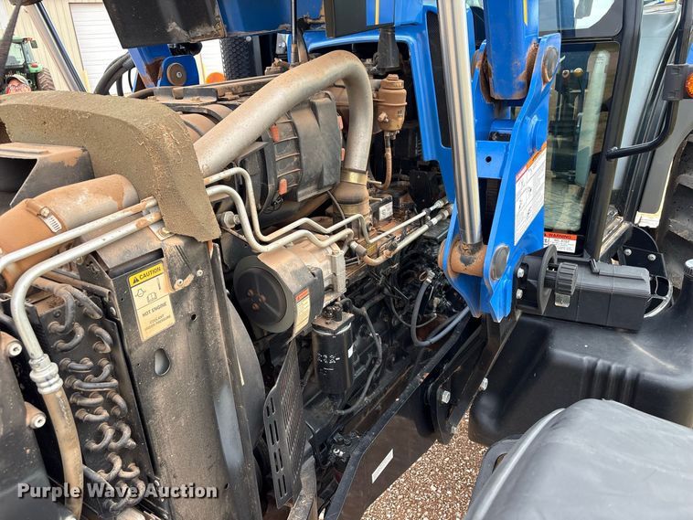 image for item EX0040 New Holland TS6.140 MFWD tractor