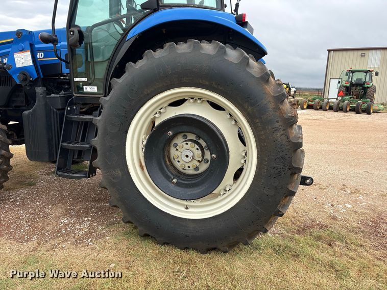 image for item EX0040 New Holland TS6.140 MFWD tractor