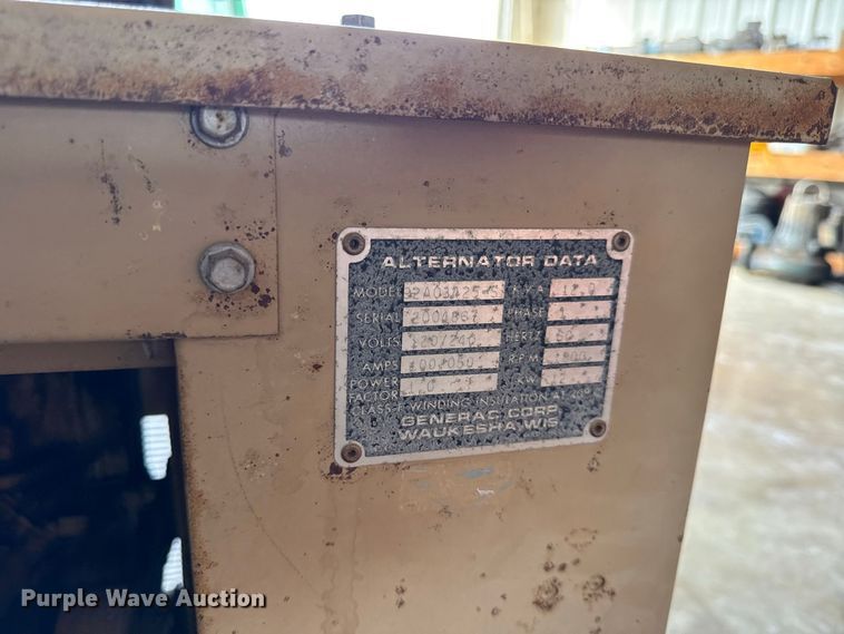 image for item EX2224 Generac 2A0342545 generator