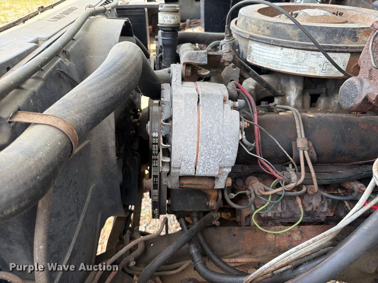 image for item EX2591 1986 Chevrolet D30 pickup truck cab and chassis