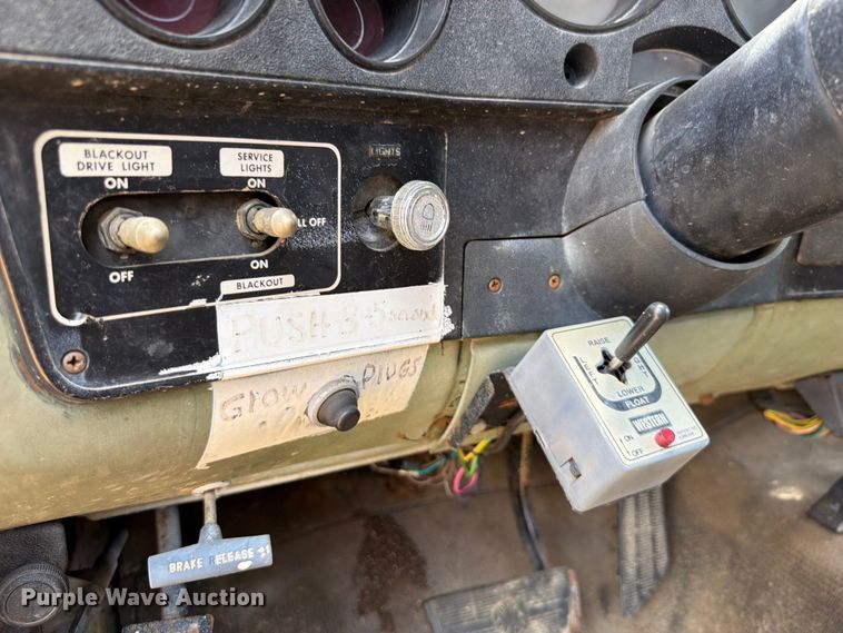 image for item EX2592 1985 Chevrolet D30 pickup truck cab and chassis