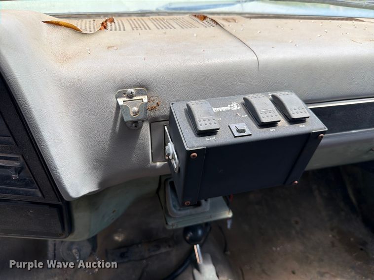 image for item EX2592 1985 Chevrolet D30 pickup truck cab and chassis