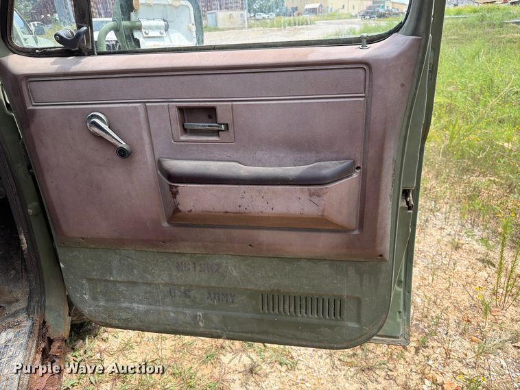 image for item EX2592 1985 Chevrolet D30 pickup truck cab and chassis