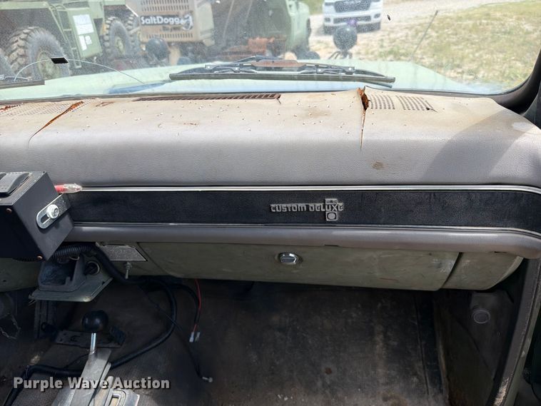 image for item EX2592 1985 Chevrolet D30 pickup truck cab and chassis