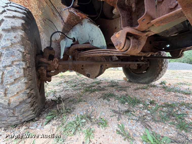 image for item EX2592 1985 Chevrolet D30 pickup truck cab and chassis