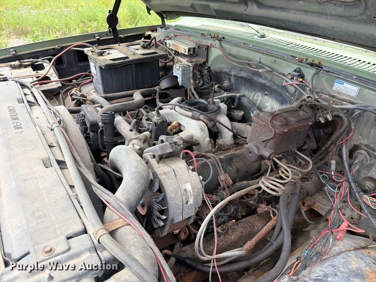 image for item EX2592 1985 Chevrolet D30 pickup truck cab and chassis