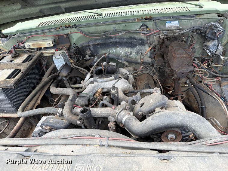 image for item EX2592 1985 Chevrolet D30 pickup truck cab and chassis