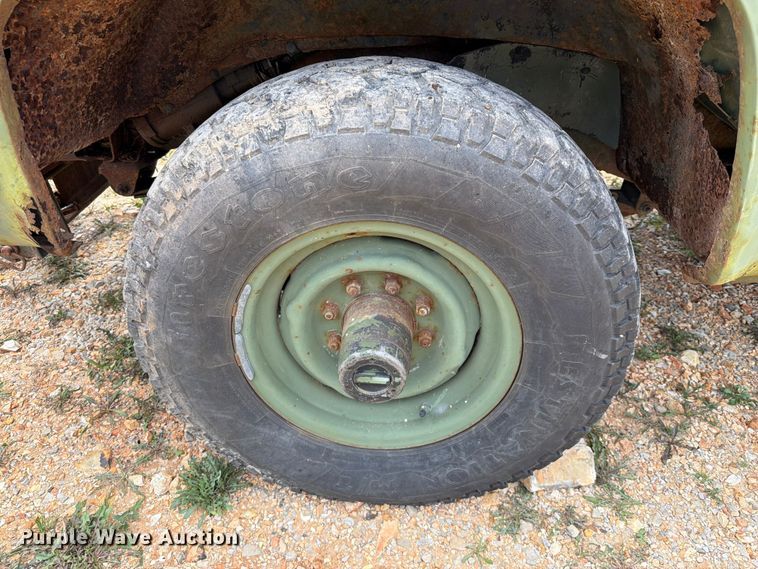 image for item EX2592 1985 Chevrolet D30 pickup truck cab and chassis