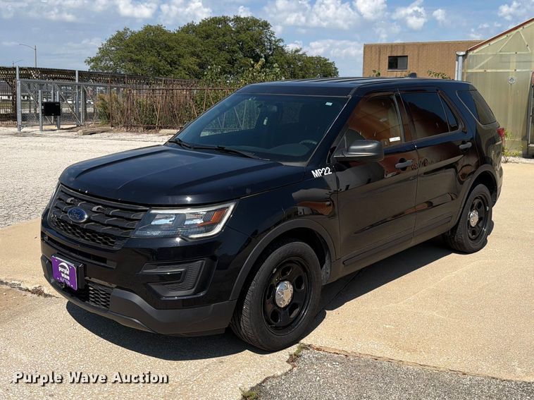 2019 Ford Explorer Police Interceptor SUV
