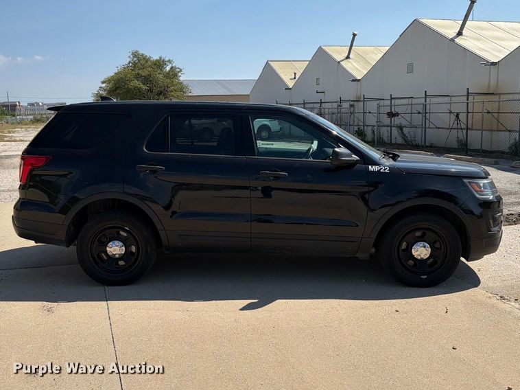 image for item EX4607 2019 Ford Explorer Police Interceptor SUV