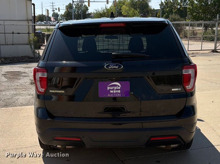 image for item EX4607 2019 Ford Explorer Police Interceptor SUV