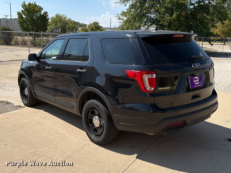 image for item EX4607 2019 Ford Explorer Police Interceptor SUV