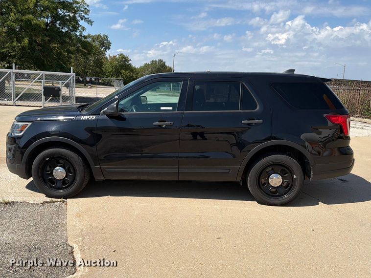 image for item EX4607 2019 Ford Explorer Police Interceptor SUV