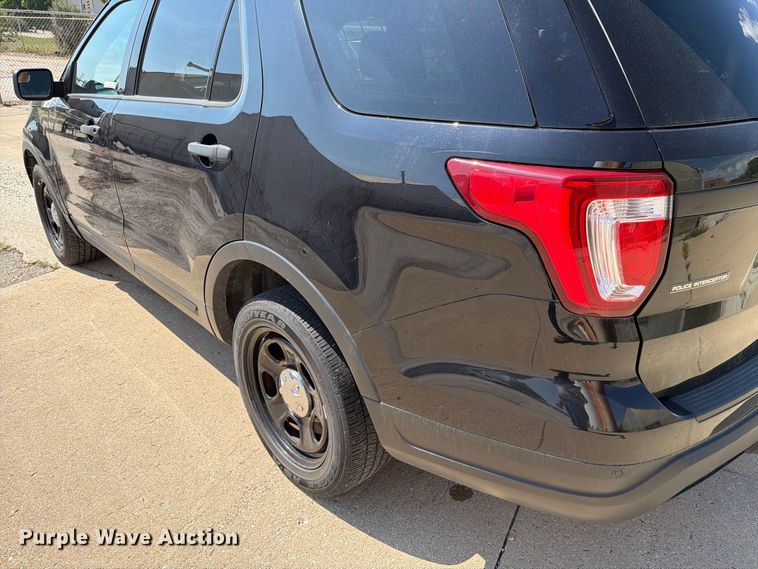 image for item EX4607 2019 Ford Explorer Police Interceptor SUV