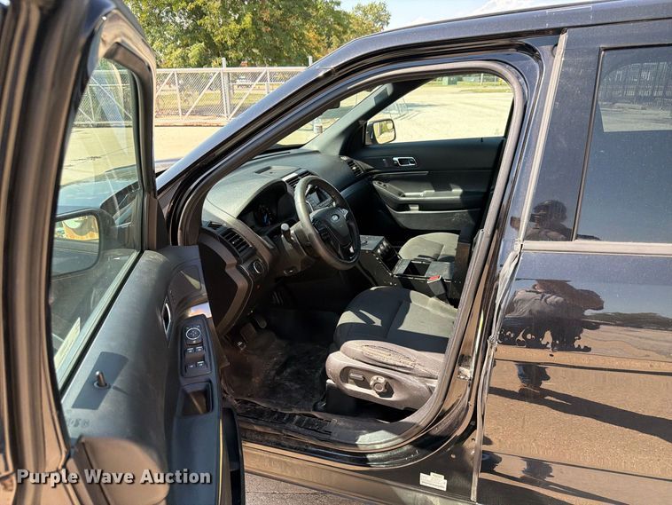 image for item EX4607 2019 Ford Explorer Police Interceptor SUV