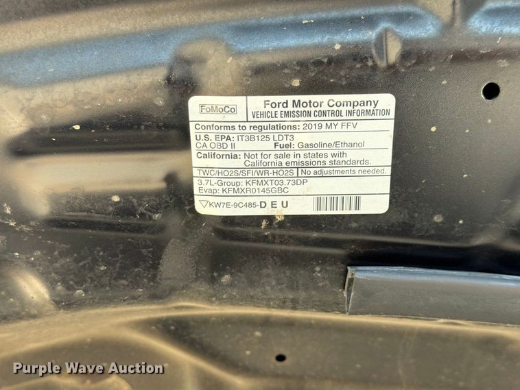 image for item EX4607 2019 Ford Explorer Police Interceptor SUV