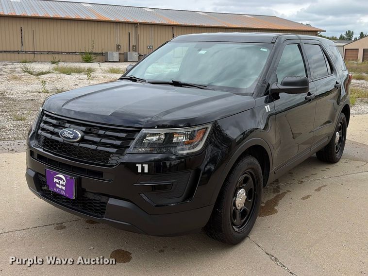 2019 Ford Explorer Police Interceptor SUV