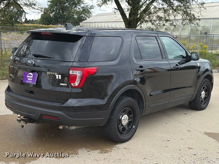 image for item EX4610 2019 Ford Explorer Police Interceptor SUV