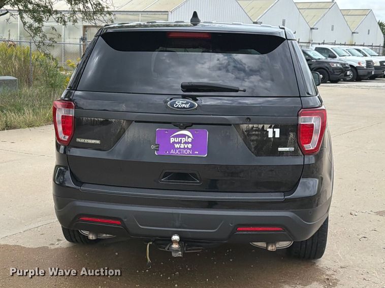 image for item EX4610 2019 Ford Explorer Police Interceptor SUV