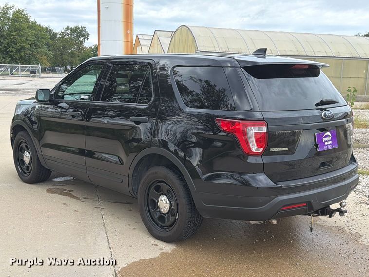 image for item EX4610 2019 Ford Explorer Police Interceptor SUV
