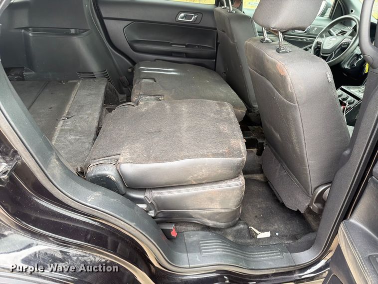 image for item EX4610 2019 Ford Explorer Police Interceptor SUV