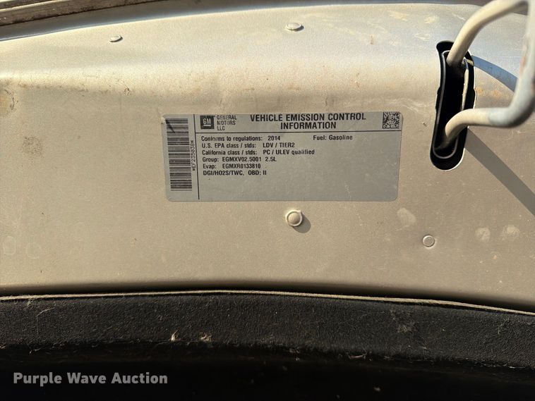 image for item FB8879 2014 Chevrolet Malibu 