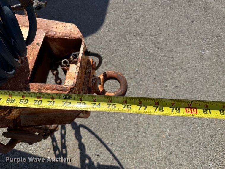 image for item FB8886 2001 Trail-Eze TE20R26 equipment trailer