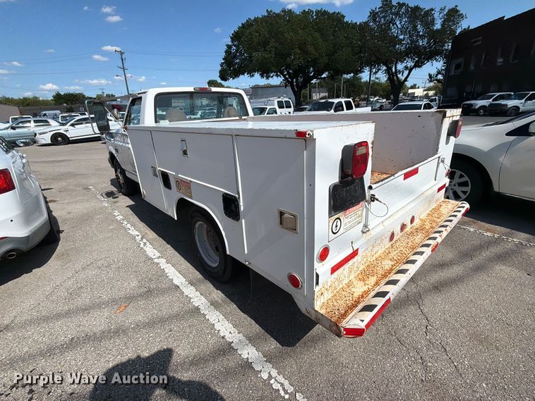 image for item FB8891 1996 Ford F350 utility bed pickup truck