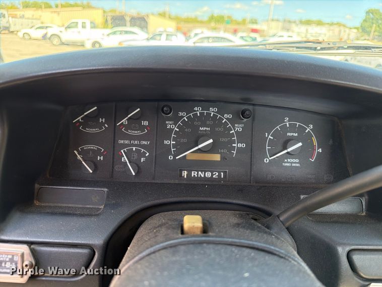 image for item FB8891 1996 Ford F350 utility bed pickup truck