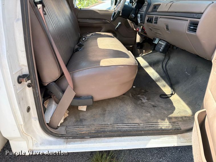 image for item FB8891 1996 Ford F350 utility bed pickup truck