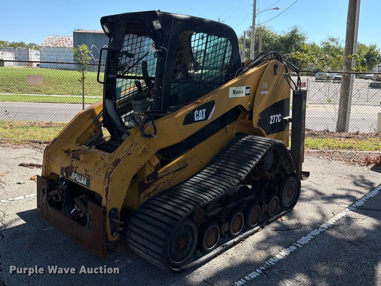 2010 Caterpillar 277C tracked skid steer loader