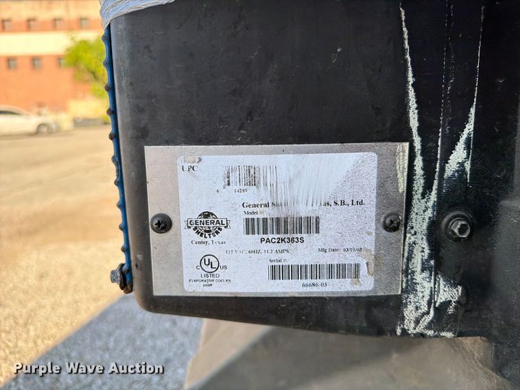 image for item FB8904 Port-A-Cool PACZK363S shop fan