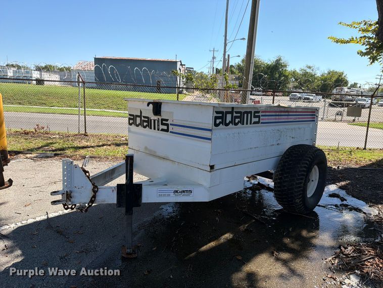image for item FB8914 2009 Adams SD-595 utility trailer